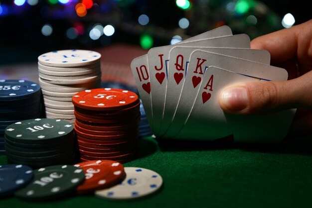 Live dealer studio with professional croupier at roulette table
